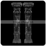 House Pillars Designs Greek Style Natural Marble Pillars With Statues thumbnail-3
