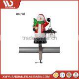 Christmas Ornament Santa Led Christmas Snow Lantern Light For Fence Decoration thumbnail-1