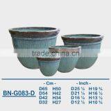 GLAZED CERAMIC OUTDOOR POT BN-G083 thumbnail-4