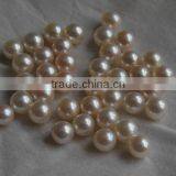 7-8mm White Round Freshwater Pearls thumbnail-1