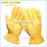 Professional Goatskin Leather Mechanic Work Glove for Industry Working thumbnail-5