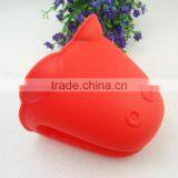 Hippopotamus ShapedHeat Resistant Silicone BBQ Grill Oven Gloves and Barbecue Mitts for Cooking, Baking, Smoking & Potholder thumbnail-1