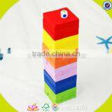 Wholesale Brain Training Wooden Stacking Bricks Toy Funny Kids Wooden Stacking Bricks Toy Colorful Stacking Bricks Toy W13D082 thumbnail-2