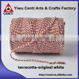 High Quality Double Colour Original Cotton Gift Packing Rope Bakers Twine thumbnail-6