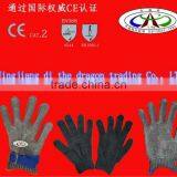 Metal Steel Mesh Safety Single Glove Full Finger Gloves Safety Cut Proof Protect thumbnail-1