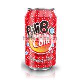 Popular BiliBo Soda Drink Cola 330ml thumbnail-1