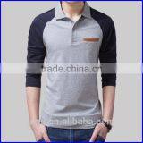 High Quality Cotton Polyester Brand Polo Men Shirts Long Sleeve Unifrom Polo Shirt thumbnail-3