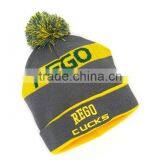 Hip Hop Colorful Custom Made Pom-pom Beanie thumbnail-2