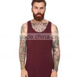 Mens Plain 92% Nylon 8% Spandex Tank Tops Wholesale thumbnail-1