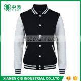 Top Fashion Custom Made Slim Fit Korean Style Royal Blue Mens School Varsity Jacket thumbnail-6