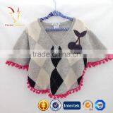 Knitted Wool Poncho for Kids,Baby Poncho,Kids Poncho thumbnail-3
