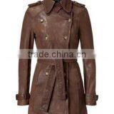 Long Leather Coat thumbnail-1
