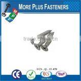 Made in Taiwan High Quality Flat Head Screw Phillips Recess Wood Screw thumbnail-5