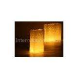 Indoor Led Flameless Candle With Remote Control High Lumen For Hotels , No UV or IR