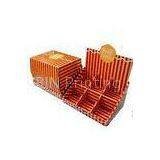 Recyclable OEM B Grade Corrugated Cardboard Display Counter For Watch , PMS And CMYK