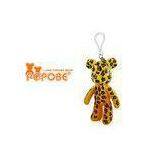 Cute POPOBE 14cm Customised Key Chains PVC Key Chain Rings