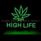 T7A Miller HIGH LIFE Handicrafted Real Glass Tube Neon Signs for Store Display and Advertising. thumbnail-1