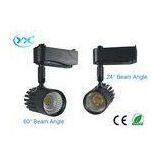 10w Dimmable LED Track Light For Gallery With Epistar / GREE / Citizen Chip