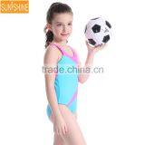 Professional Sport Beach Wear Kids Girls One Piece Swimwear thumbnail-2