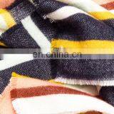New Stripe Scarf Ladies Winter Heat Cashmere Scarf thumbnail-3