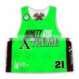 New Design Custom Sublimation Reversible Lacrosse Jersey thumbnail-2