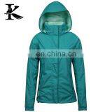 Custom High Quality Ladies Waterproof Jacket Windbreaker thumbnail-3