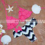 Whole Sale Fashion Pink Tops & Zebra Pant Summer Bikini thumbnail-1