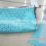 Blue Transparent PVC Travel cosmetic bag