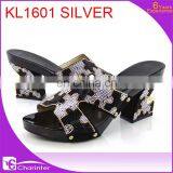 Wholesale Ladies Shoes Slipper Latest Slipper Shoes With Stones thumbnail-5
