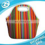 Neoprene Lunch Bag Cooler Bag In Different Colors Durable Shockproof Picnic Case Lunch Tote Bag thumbnail-1