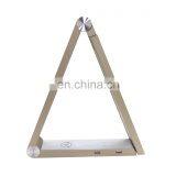 MESUN USB Type Eye Care Folding LED Desk Lamp With Special Triangle Design for Office and Reading