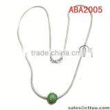 Diamond Snowflake Necklace Neon Necklaces thumbnail-1