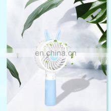 New Product Ideas 2020 Usb Handheld Charging Cooling Air Mist Fan With Spray thumbnail-1