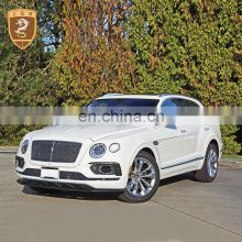 High quality auto front bumper vents accessories car cover exterior for bentley bentayga w12