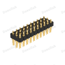 Dnenlink 3.00mm Pitch Triple Row H2.5mm Male HeaderSolder PogoPin Header Connector thumbnail-2