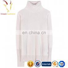 Light Pink Cashmere Knitwear Womens Sweater Top thumbnail-5