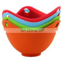 Wholesale Colorful Silicone Egg Poacher Cups Egg Cooker Cups thumbnail-5