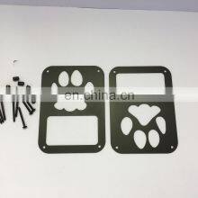 J216 for Jeep for Wrangler JK Headlight Taillight Parking Light Bracket Cover for Jeep Grille thumbnail-5