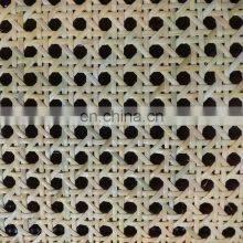 OEM Wholesale Natural Bleached Rattan Mesh Roll Half Inch Hand Woven Knitted Sheet Bamboo Cane Sheet Weaving From Viet Nam thumbnail-1