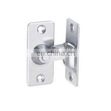 Punch-free 90 Degree Right Angle Door Lock Buckle Lock Bolt Window Sliding Lock Bar Bolt