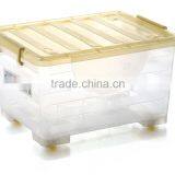 Hot Selling Home Large Plastic Storage Bin With Lids thumbnail-1