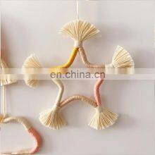 Mini Sky Macrame Wall Hanging Car Charm Beautiful Animal Rainbow Nursery Decor , Baby Room Decor Manufacturer thumbnail-2