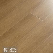 Guangdong Wood flooring teak color laminate flooring 12 cm wood flooring household flooring wear-resistant composite wood flooring