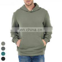 Wholesale Mens Hoodies Heavyweight Loose Long Sleeve Casual Pullover High Quality Sweatshirt Custom Blank Hoodie Men Hoodies thumbnail-2
