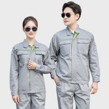 Customized Men's Workshop Factory Reflective Strip for Long Sleeved Workwear thumbnail-4
