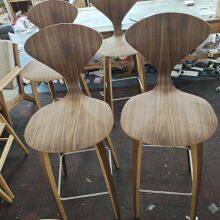 Bar Stool Wood Norman Counter Stool New Chairs With Solid Wood thumbnail-4