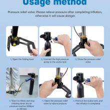 Lung Tank 0.5L Mini Scuba Tank Scuba Snorkel Mask High-Pressure Pump Diving Equipment Breathable Lung Tank Dive Air Oxygen thumbnail-5