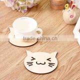 Eco Friendly Handmade China Factory Custom Sheep/pumpkin Mug Cup Laser Cut Place Mat Material Wooden Dining Table Ware thumbnail-3