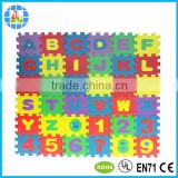 alphabet numbers baby foam jigsaw puzzle mat for education use                        
                                                Quality Choice