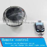 Car Styling!4pcs Solar Energy Power LED Car Wheel Led Solar Powered Shinning Wheels Hub Light Waterproof thumbnail-4